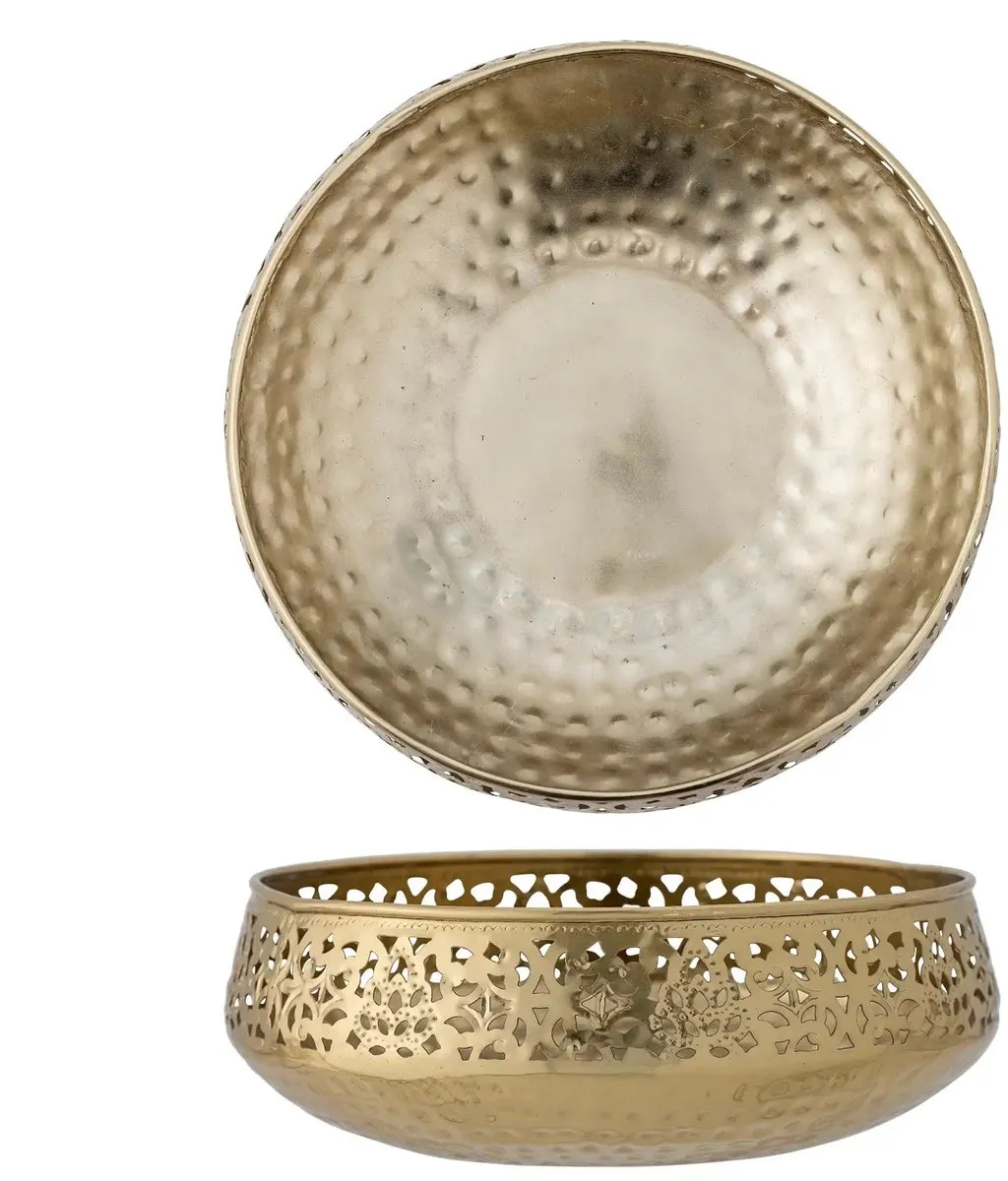 Bloomingville Aisha Schaal Metaal - 35,5 x 12,7 cm - Goud