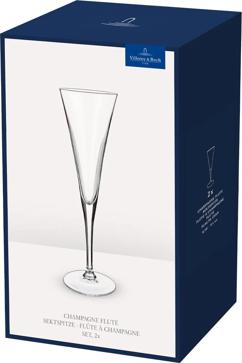 Villeroy & Boch Purismo Sektglazen 120ml - Set van 2