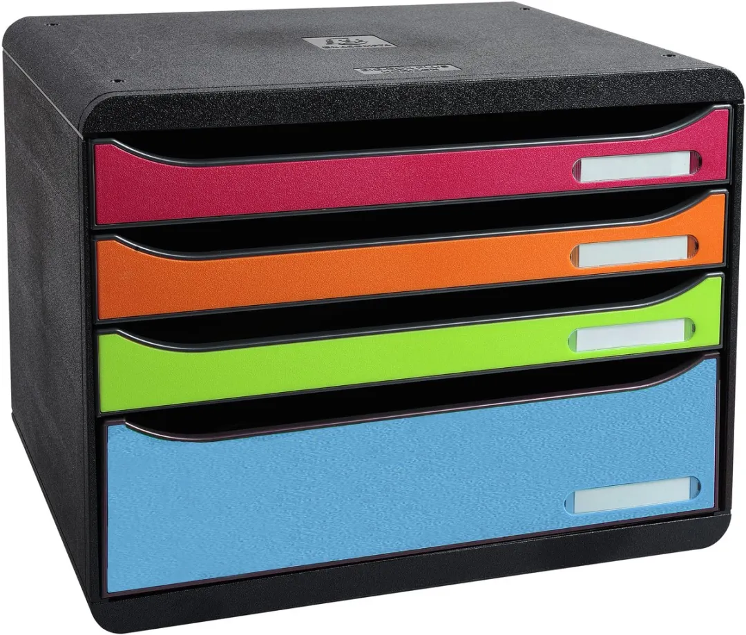 Exacompta Ladenbox Harlekijn 315798D - 4 Laden