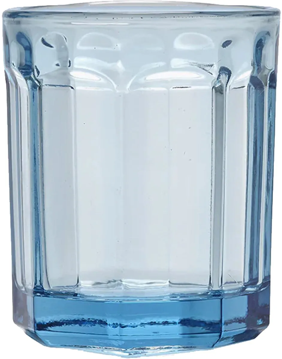 Serax Fish & Fish By Paola Navone Glazen 22cl - 4 Stuks - Blauw - afbeelding 6 van 6