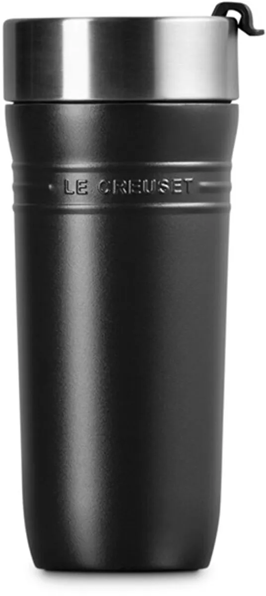 Le Creuset Thermosbeker On The Go 350ml - Mat Zwart