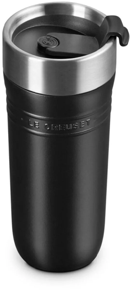 Le Creuset Thermosbeker On The Go 350ml - Mat Zwart