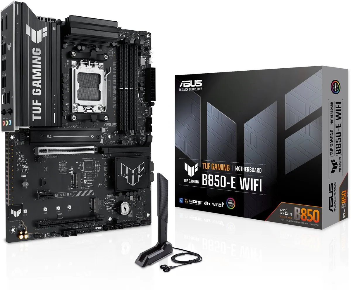 ASUS TUF GAMING B850-E WIFI Moederbord - AM5 - ATX