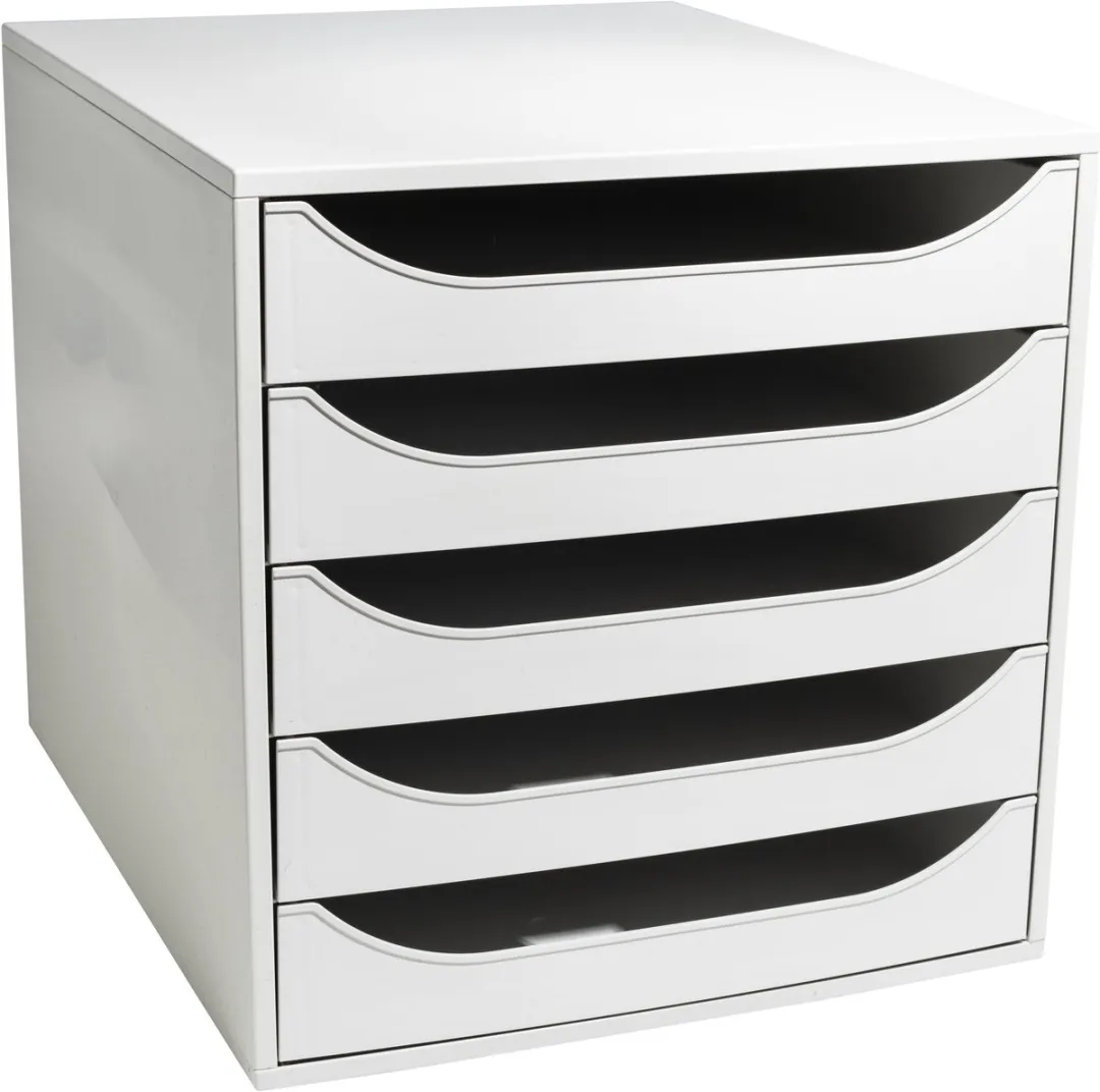 Exacompta ECOBOX Ladenblok 5 Laden - Grijs - afbeelding 4 van 4
