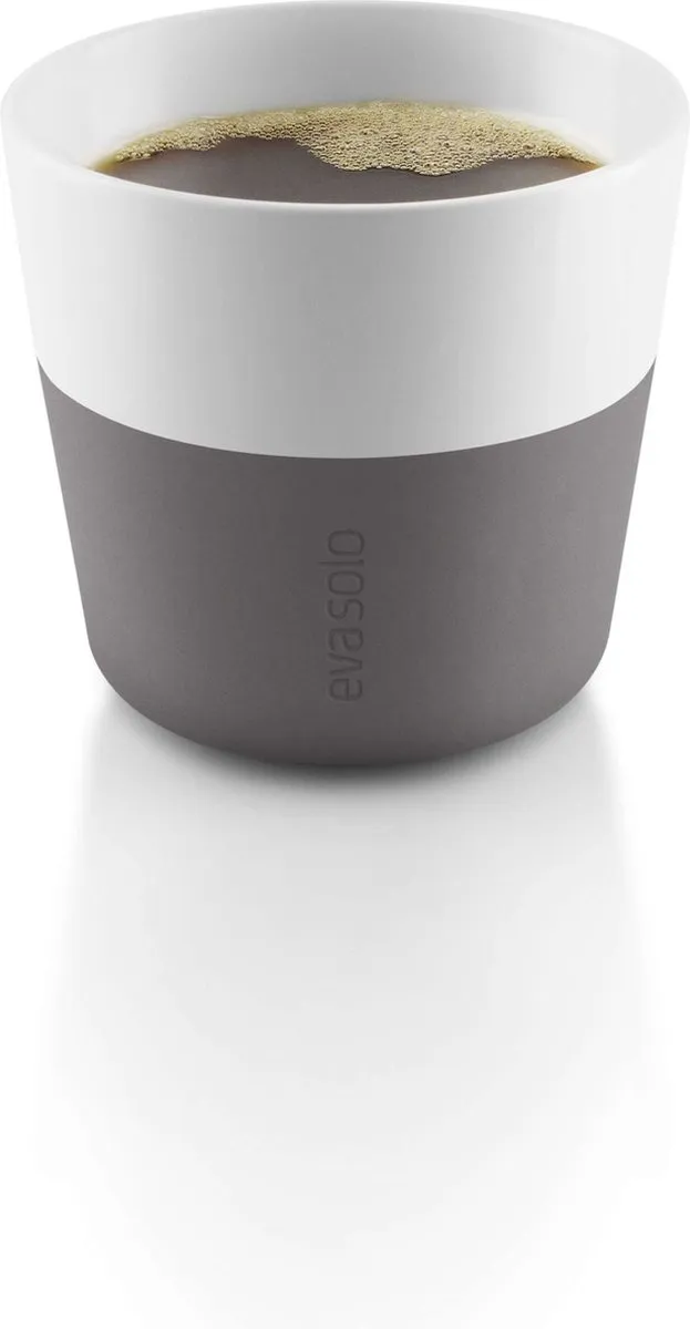 Eva Solo Beker voor Lungo Set 2 Stuks - 230ml - Grijs