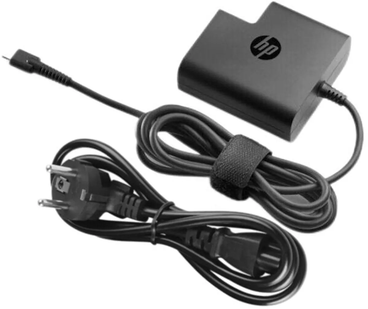 HP 1HE08AA Voedingsadapter 65W - Zwart
