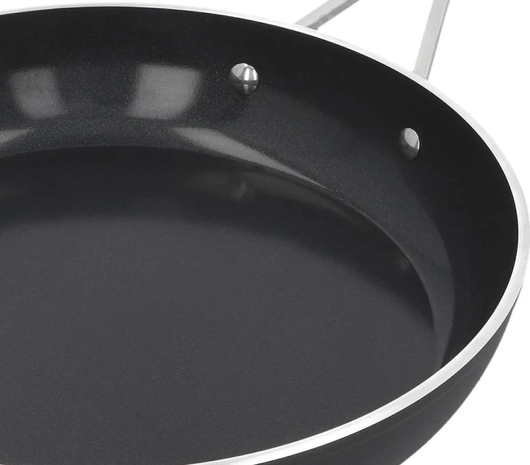 Demeyere Alu Industry 3 Koekenpannenset 24/28cm - Inductie - PTFE-vrij - Zwart