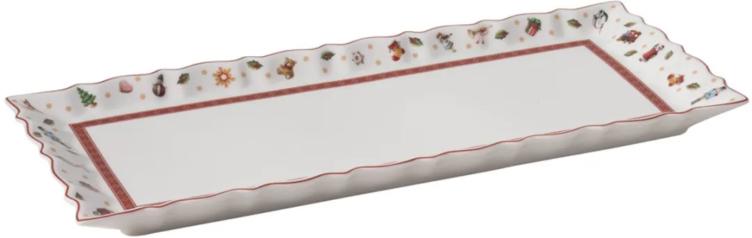Villeroy & Boch Toy's Delight Serveerschaal 39x16cm - Wit