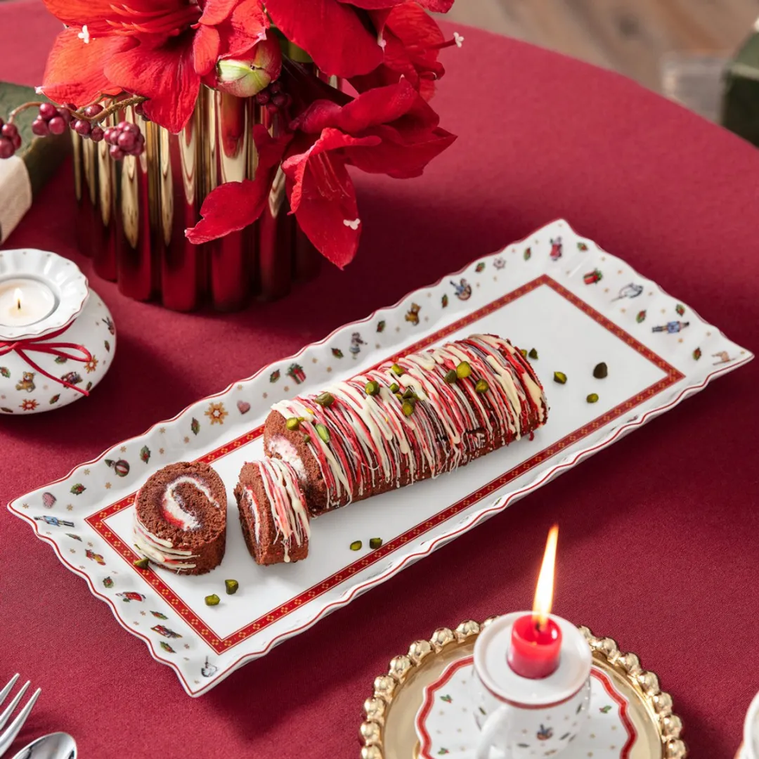 Villeroy & Boch Toy's Delight Serveerschaal 39x16cm - Wit