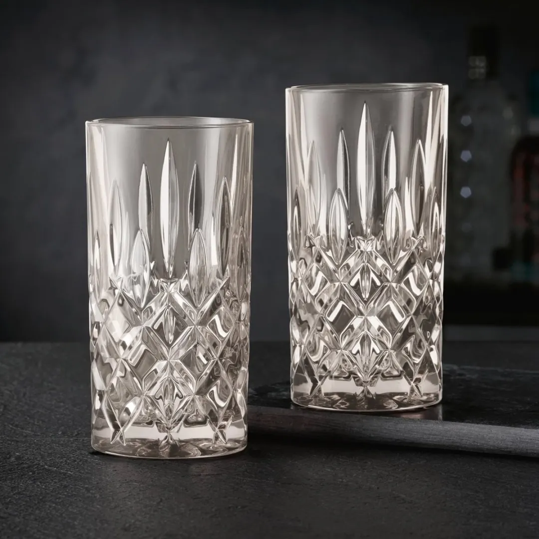 Nachtmann Noblesse Longdrinkglas 39,5cl - Taupe - 2 Stuks