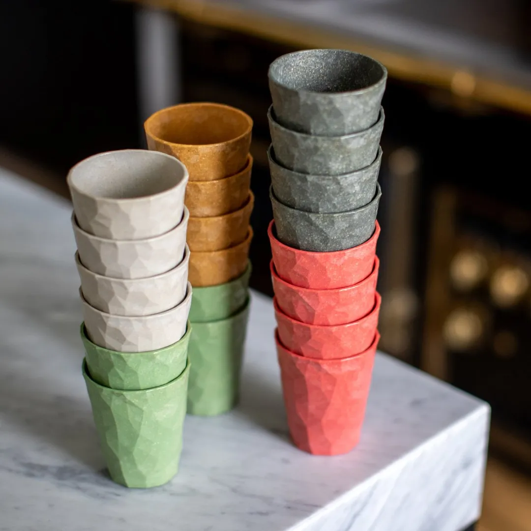Koziol Club S 2.0 Drinkbekers Grijs - 4 Stuks