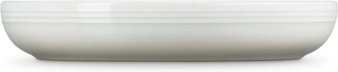 Le Creuset Diep Bord Coupe Meringue - 22cm - Wit