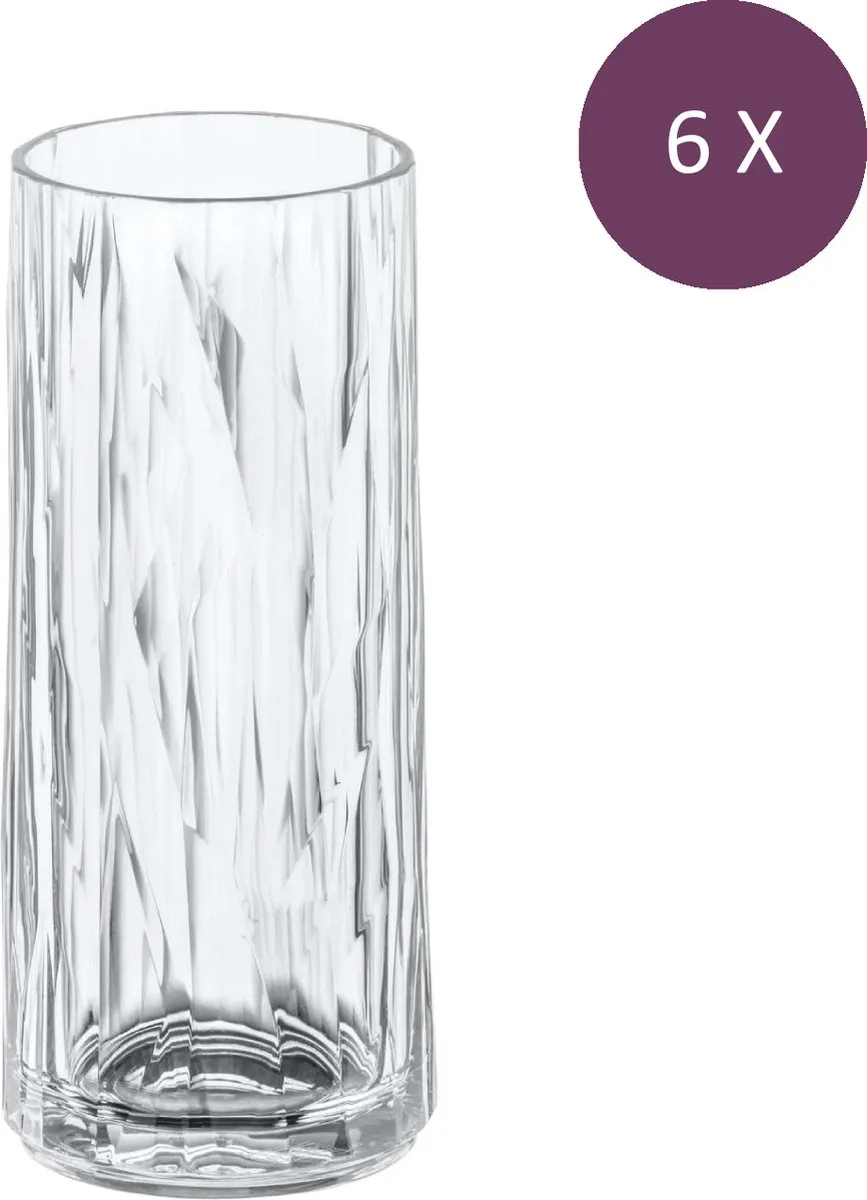 Koziol Superglas Club No. 03 Longdrinkglas 250ml