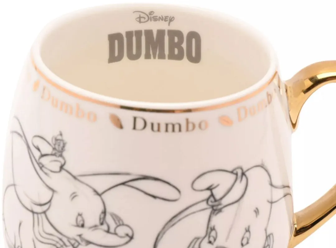Disney Classic Dumbo Beker - Goud/Wit