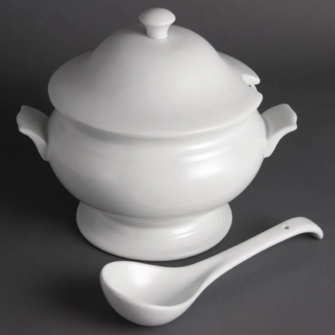 Olympia Y094 Soepterrine 2,5L - Zwart - afbeelding 3 van 4