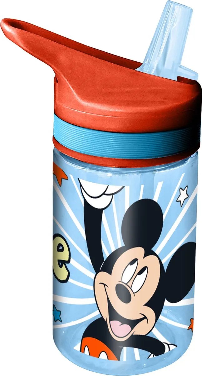 Disney Mickey Mouse Drinkfles Blauw 400ml