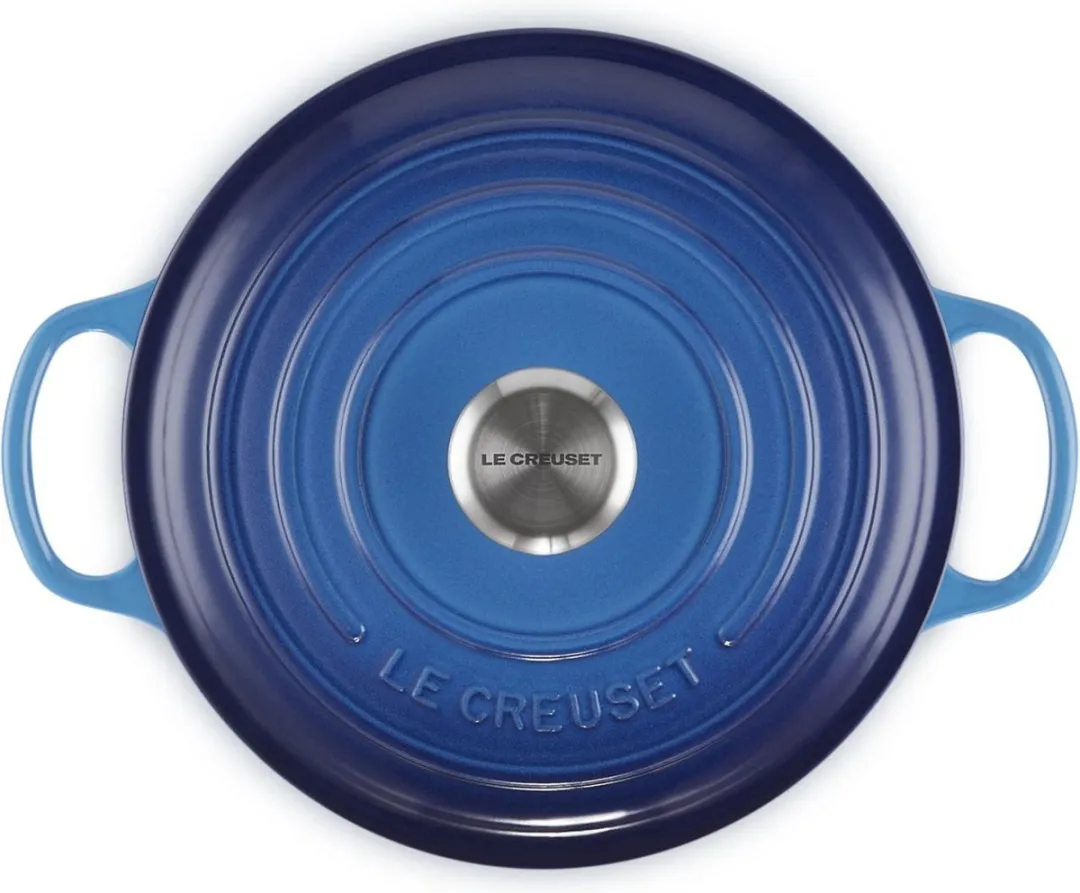 Le Creuset Signature Braadpan Azure Ø20cm - 2,4L