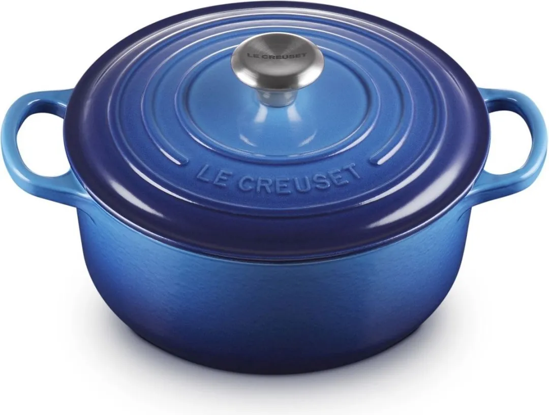 Le Creuset Signature Braadpan Azure Ø20cm - 2,4L - afbeelding 6 van 6