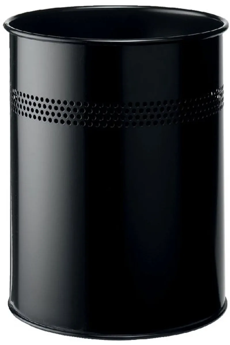 Durable Papierbak Perforatie Zwart 15L