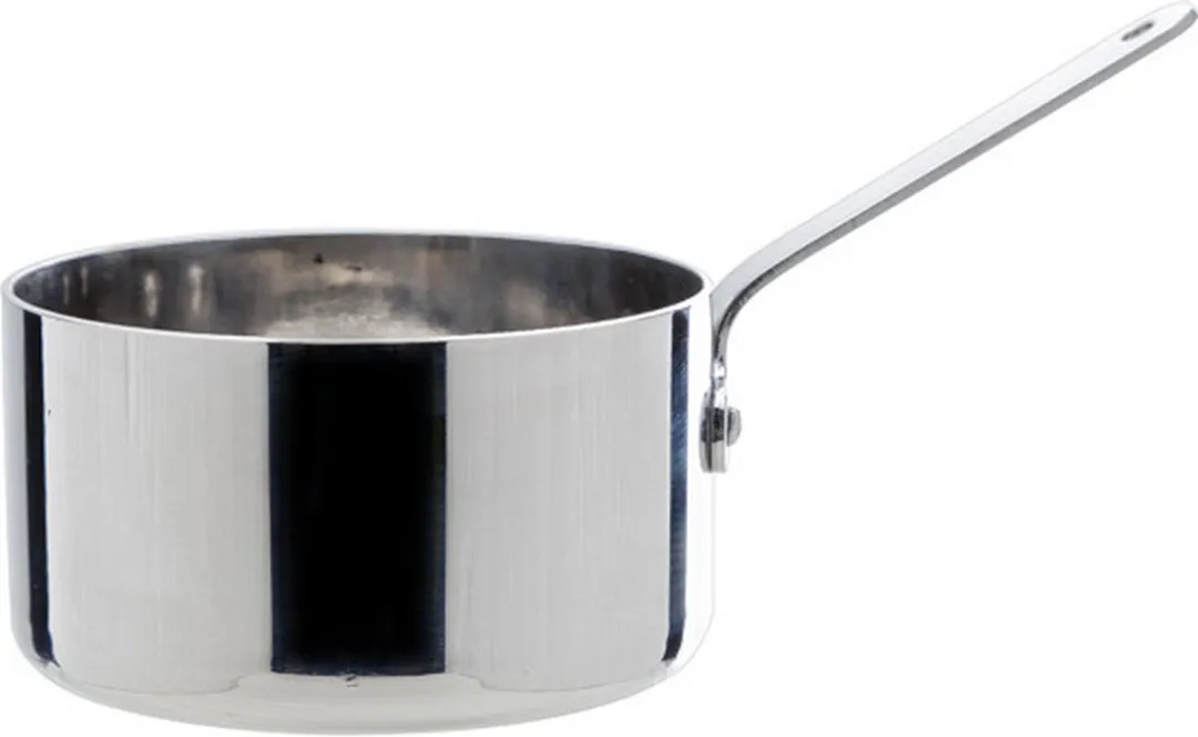 Cosy&Trendy Mini Sauspannetjes RVS 8cm - 4 Stuks