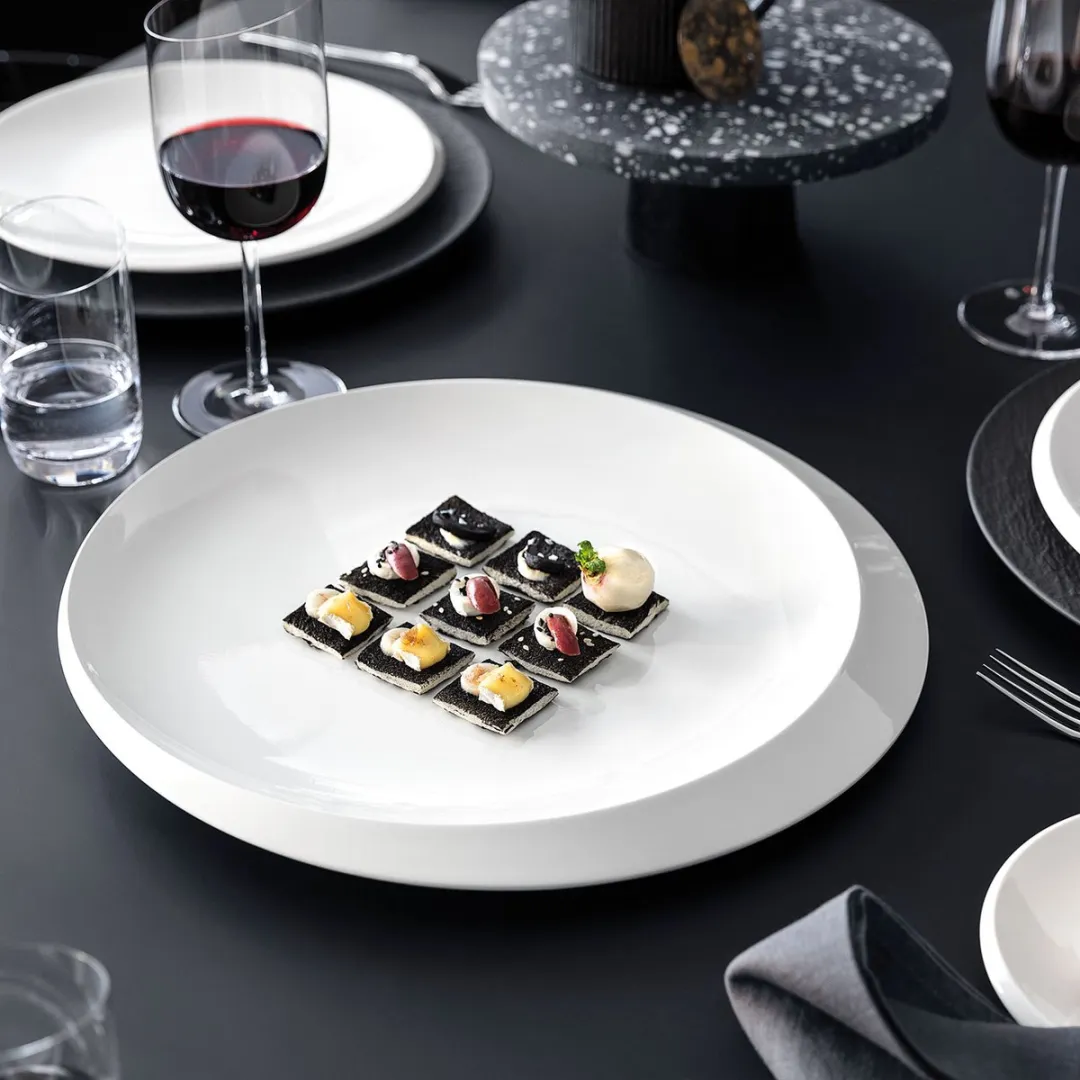 Villeroy & Boch NewMoon Serveerschaal 37cm - Wit - afbeelding 6 van 6
