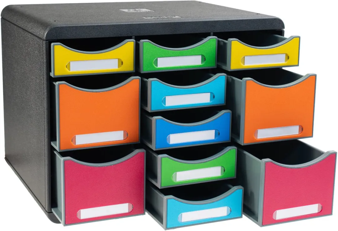 Exacompta Storebox Multi Ladenblok 11 Vakken - Harlekijn