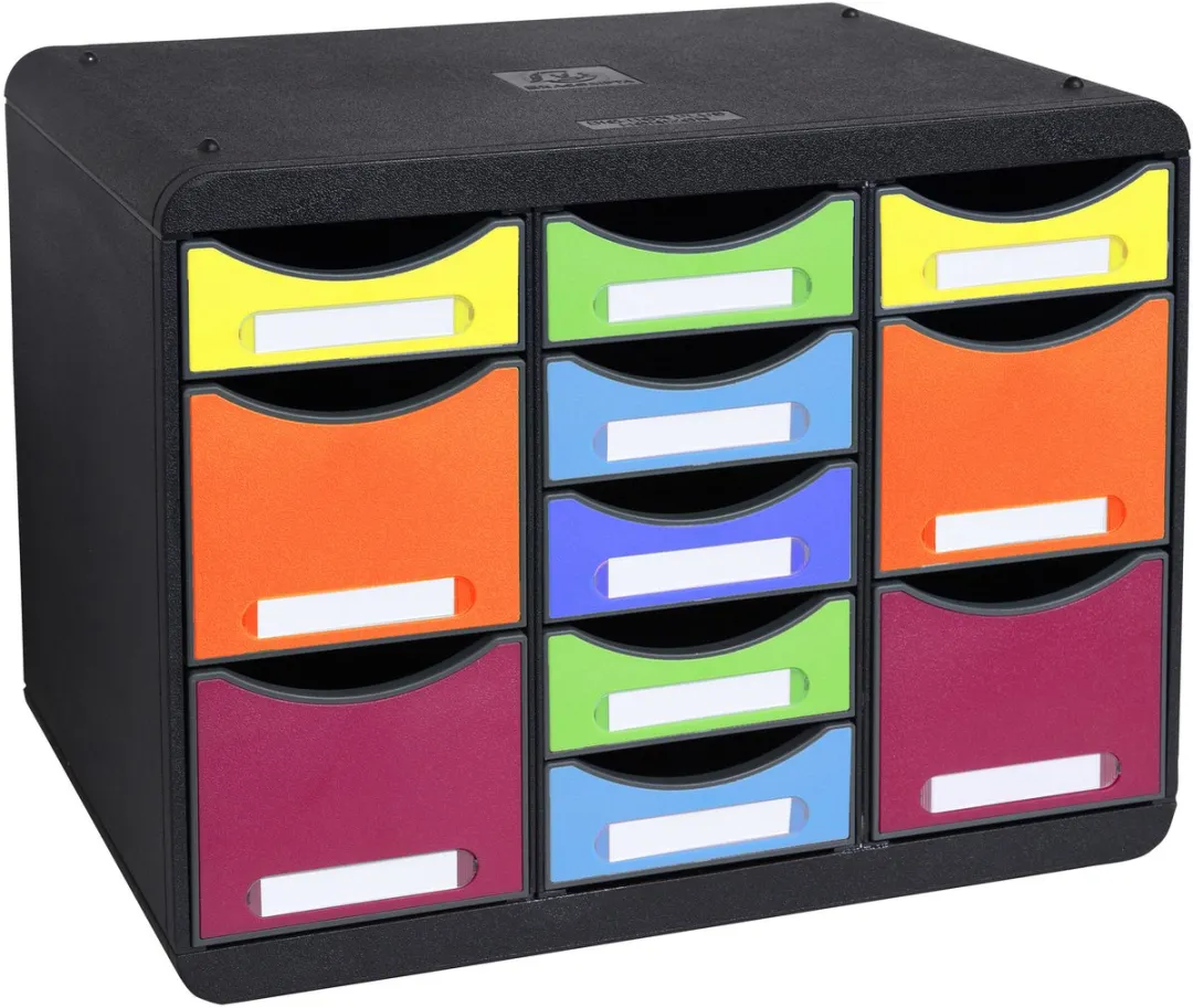 Exacompta Storebox Multi Ladenblok 11 Vakken - Harlekijn