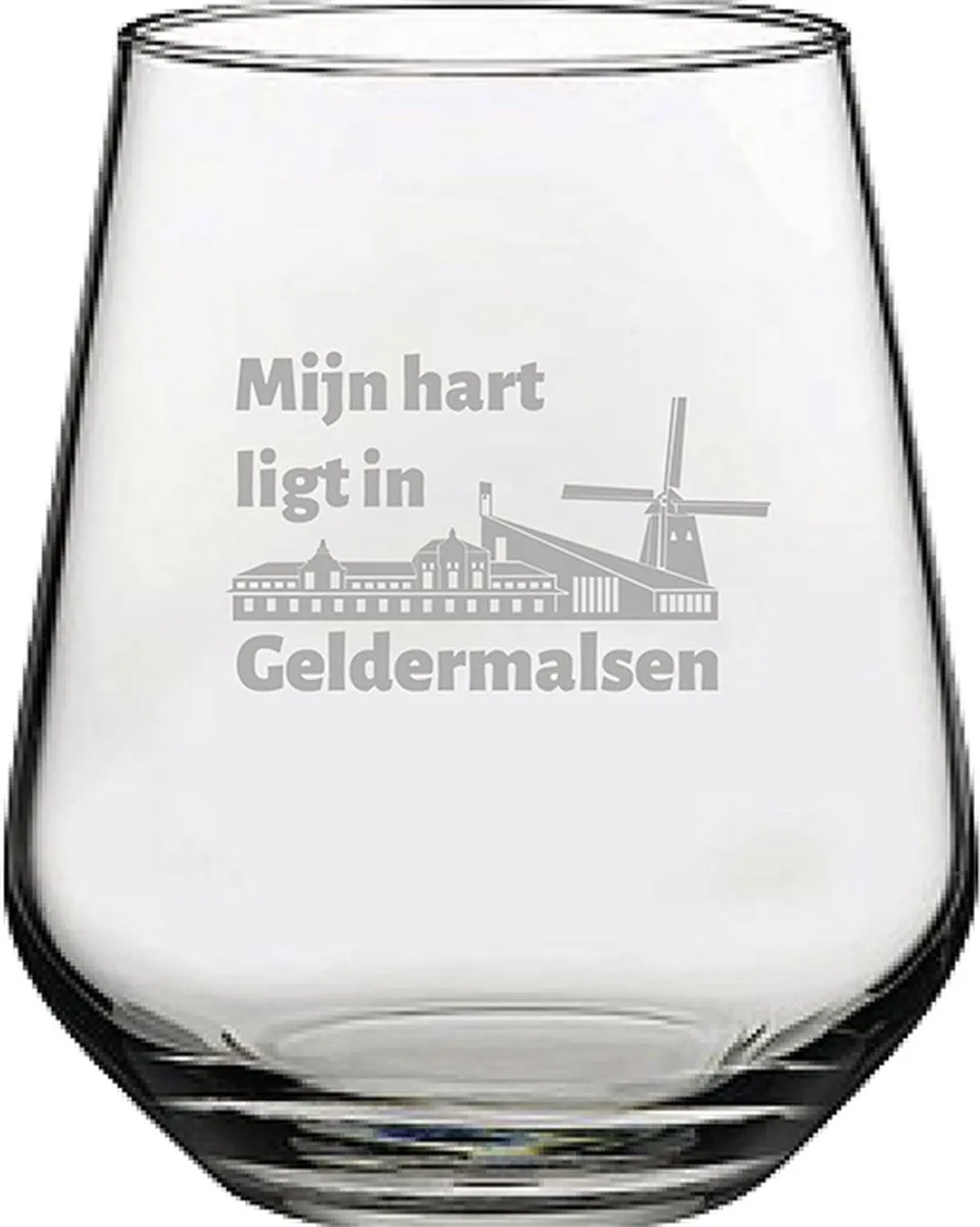 Pasabahce Gegraveerd Drinkglas Geldermalsen 42,5cl