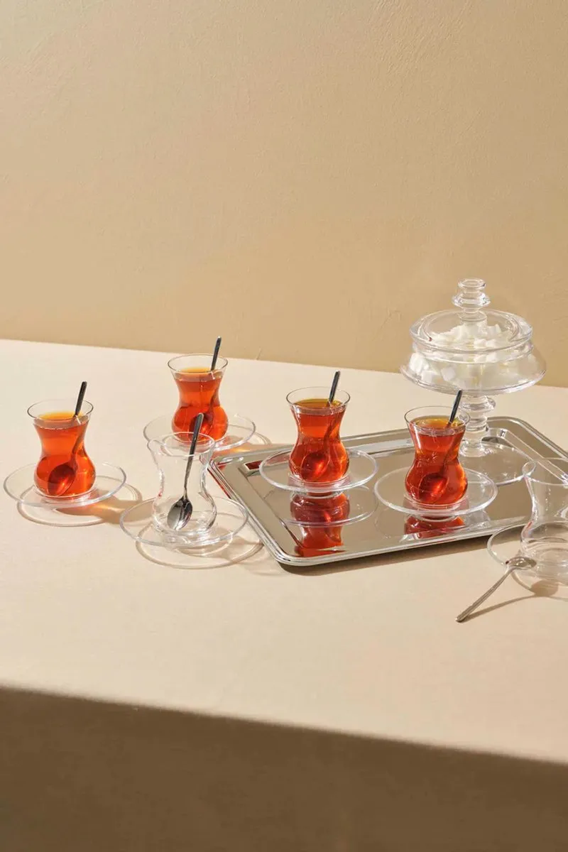 Pasabahce Üsküdar Theeglazen 120ml - Set van 6