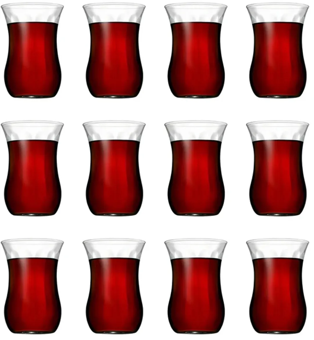 Pasabahce Üsküdar Theeglazen 120ml - Set van 6