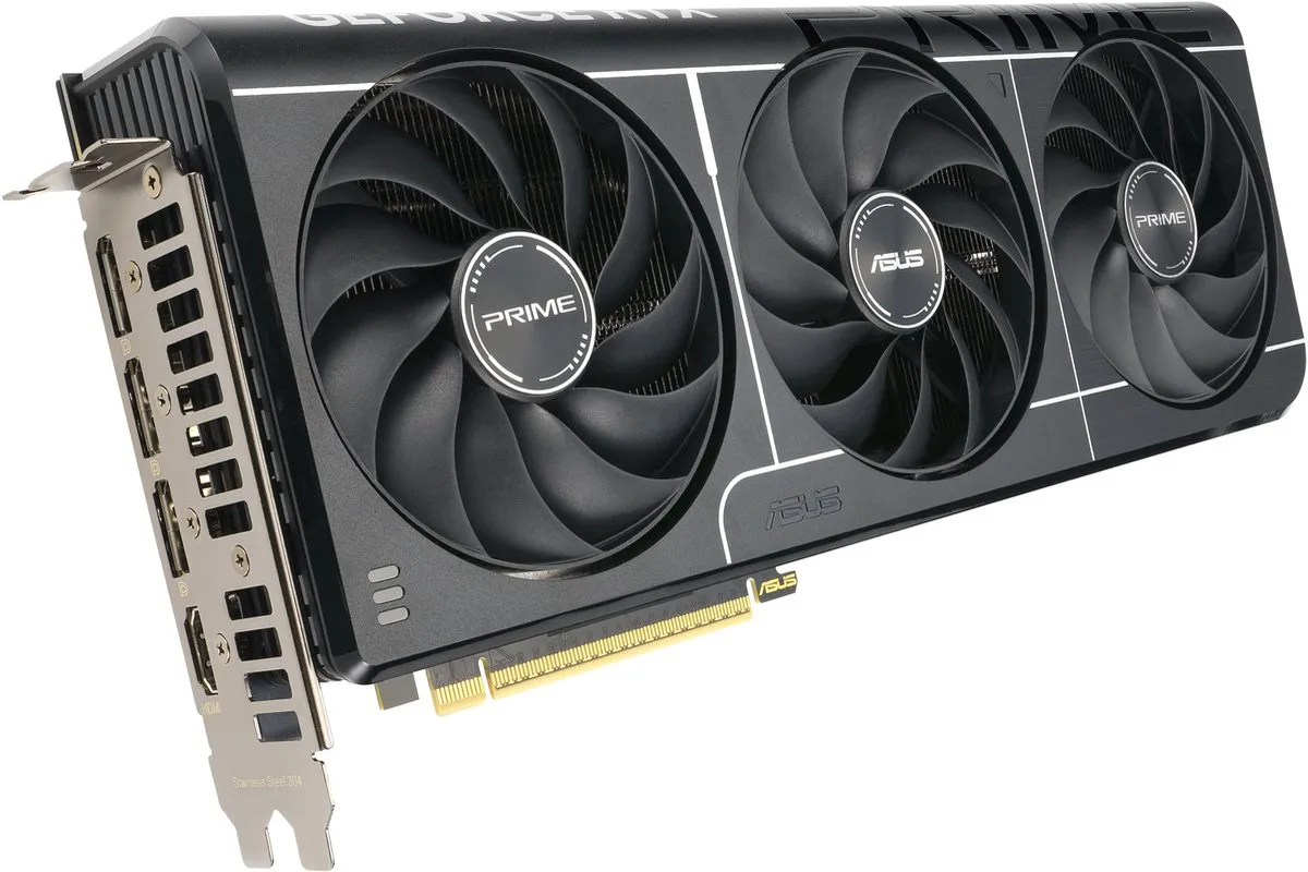 ASUS PRIME RTX 5070 12GB - 2x HDMI 2.1b 3x DisplayPort 2.1a