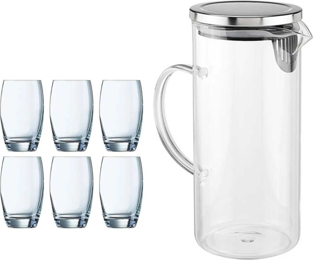 Arcoroc Salto Waterglazen Set 7 Stuks