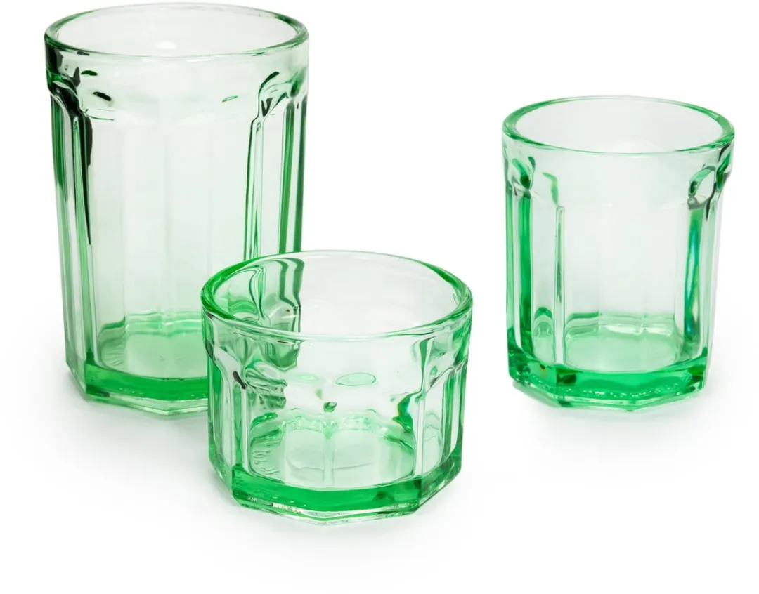 Serax Fish & Fish By Paola Navone Drinkglas 16cl - Groen