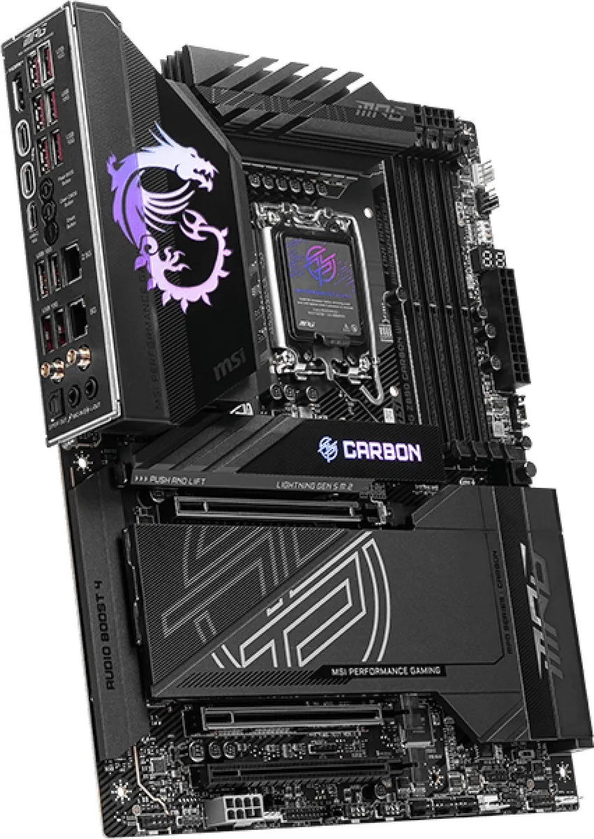 MSI MPG Z890 CARBON WIFI Moederbord - ATX - Intel Z890
