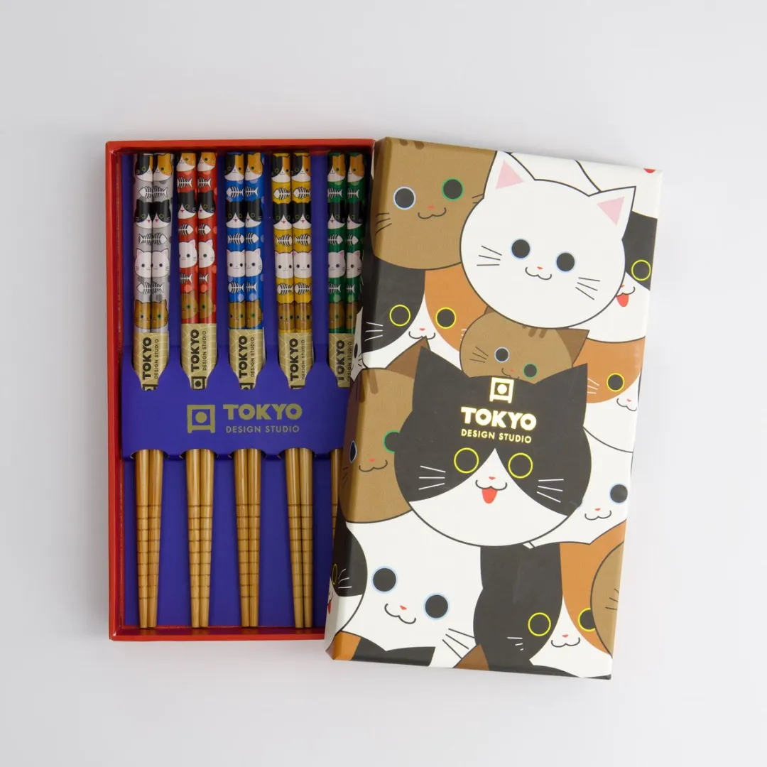 Tokyo Design Studio Kinderen Eetstokjesset 5 Stuks