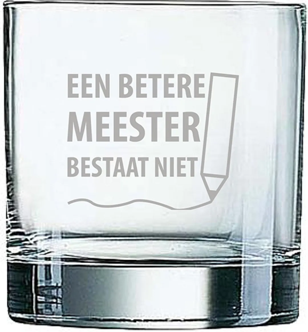 Arcoroc Whiskeyglas Gegraveerd 38cl