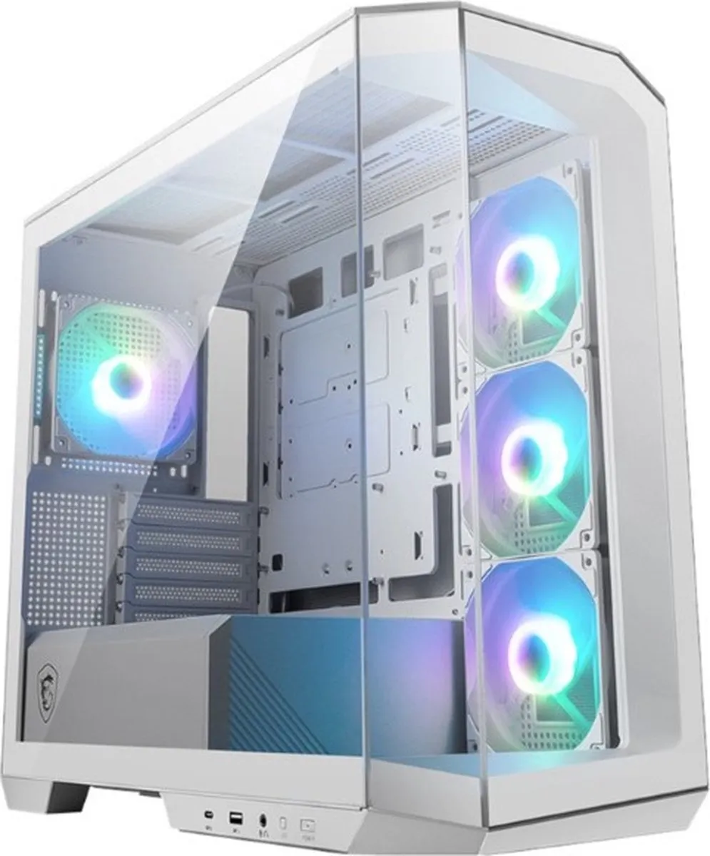 MSI MAG PANO M100R PZ PC Behuizing - Wit
