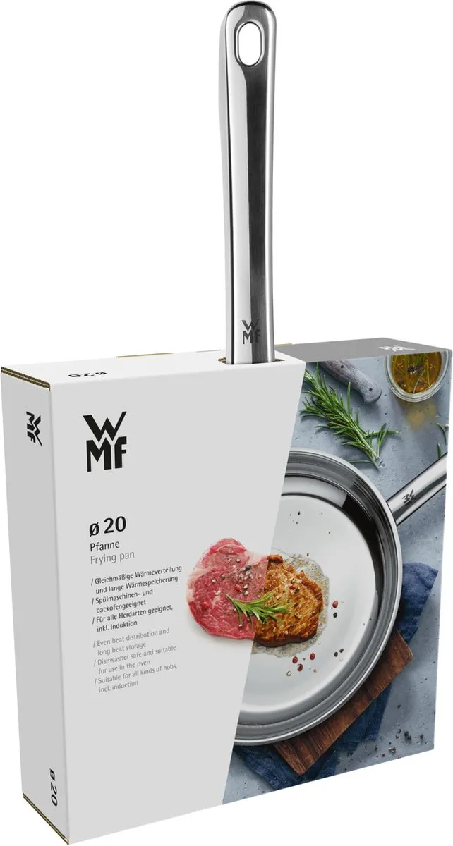 WMF Profi Koekenpan 20cm - RVS - Inductie - afbeelding 6 van 6