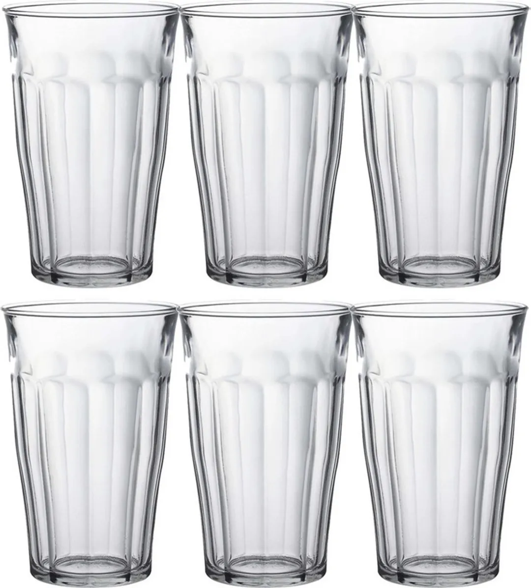 Duralex Picardie Longdrinkglazen 12 Stuks - 500ml - Transparant