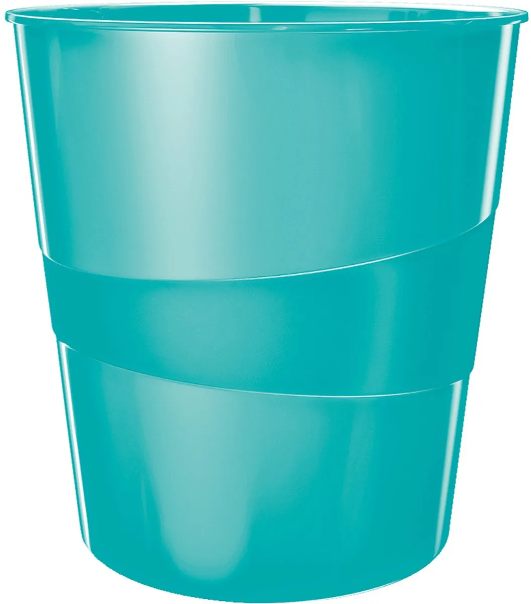 Leitz WOW Prullenbak 15L - Zwart - afbeelding 6 van 6