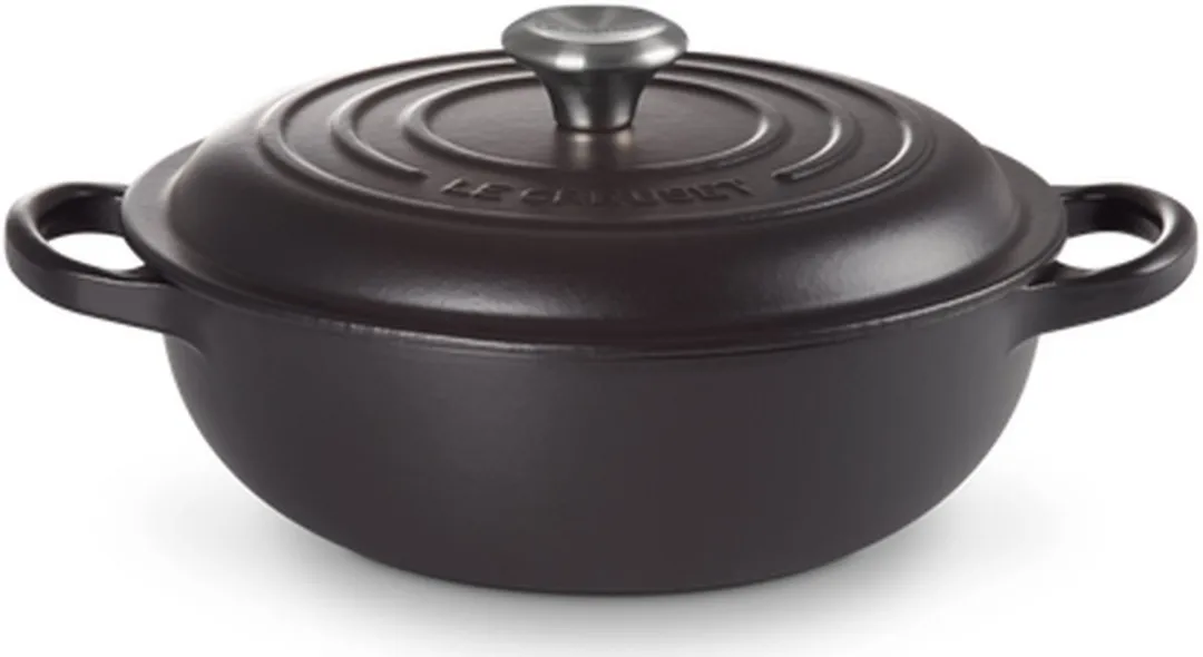 Le Creuset Koreaanse Braadpan 22cm - Mat zwart