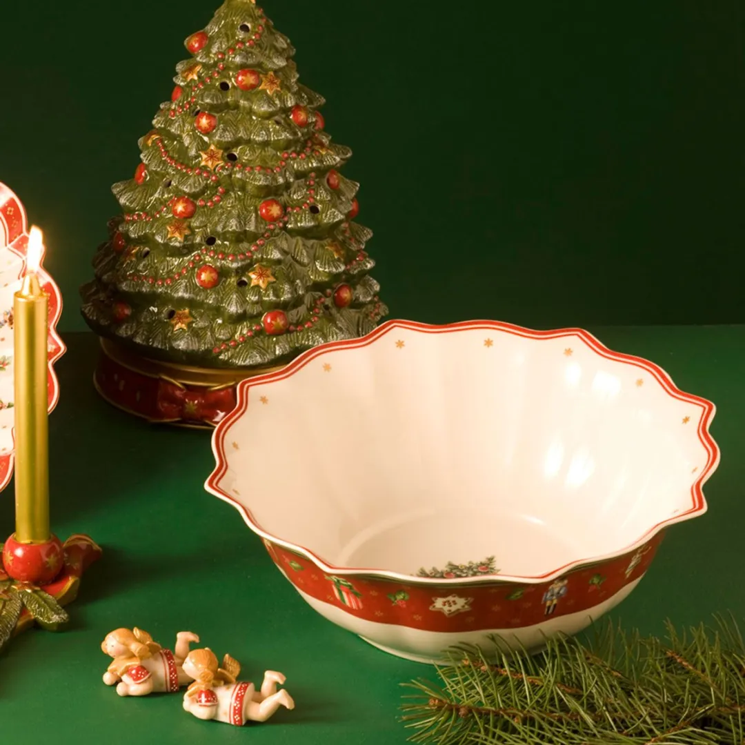 Villeroy & Boch Toy's Delight Slaschaal 32cm - Rood
