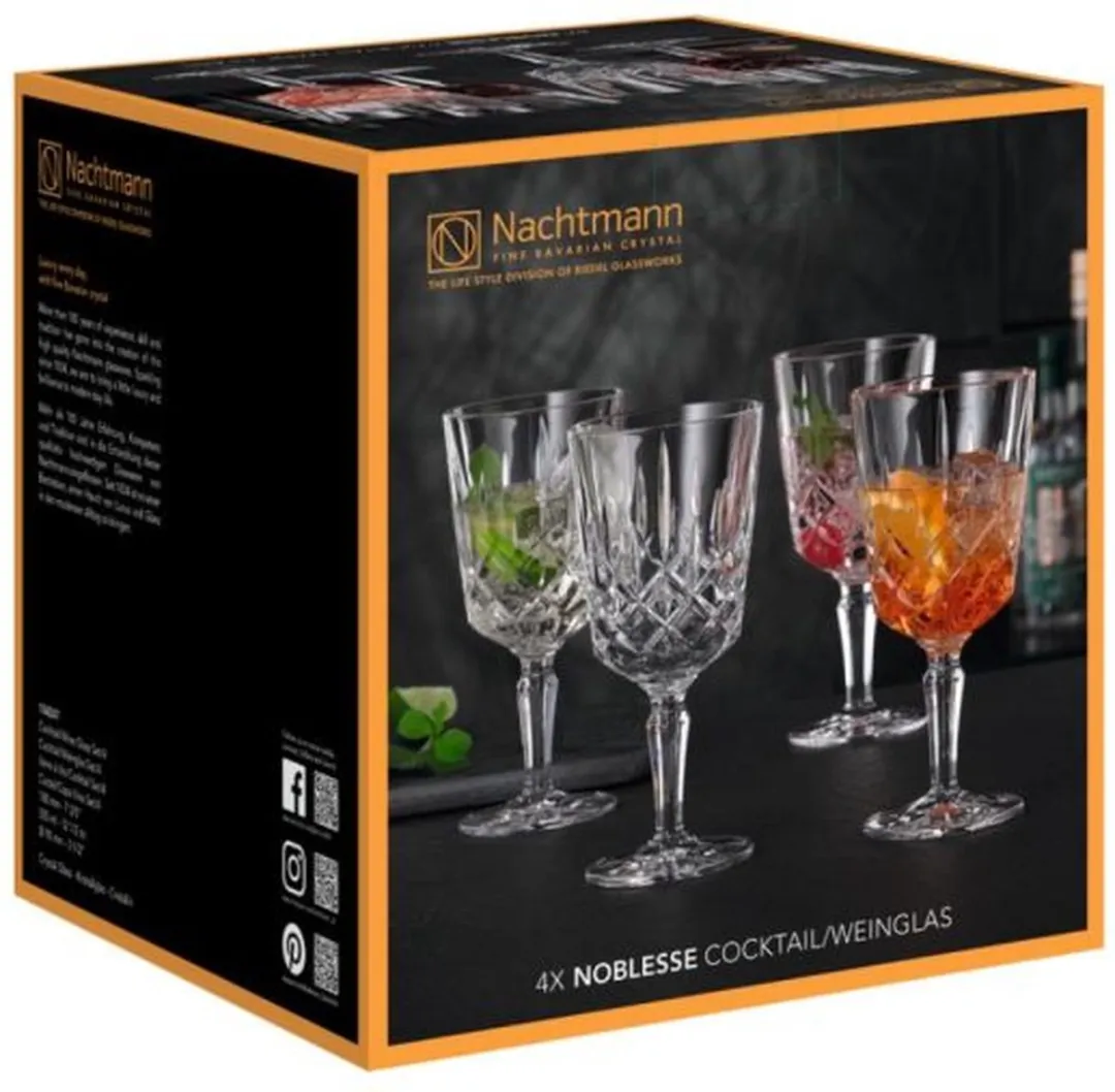 Nachtmann Noblesse Cocktail-/Wijnglas 355ml - 4 Stuks