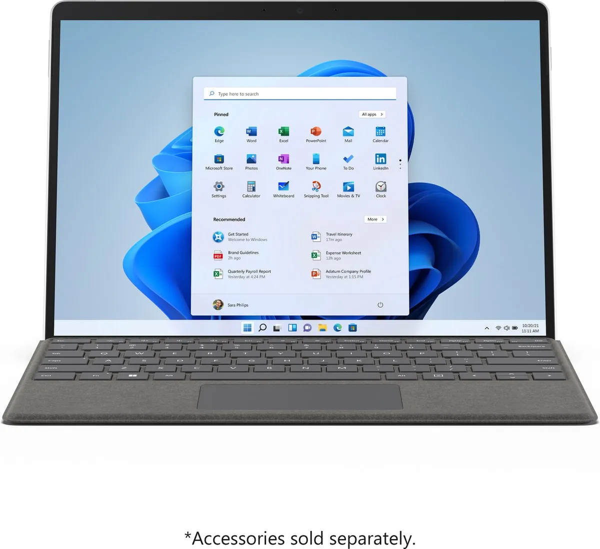 Microsoft Surface Pro 8 i5 8GB 128GB SSD - Platinum