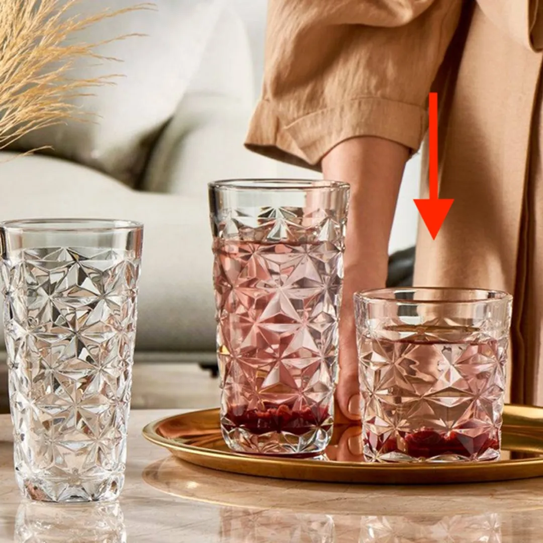 Pasabahce Estrella Waterglazen - 6 Stuks 305ml - Transparant
