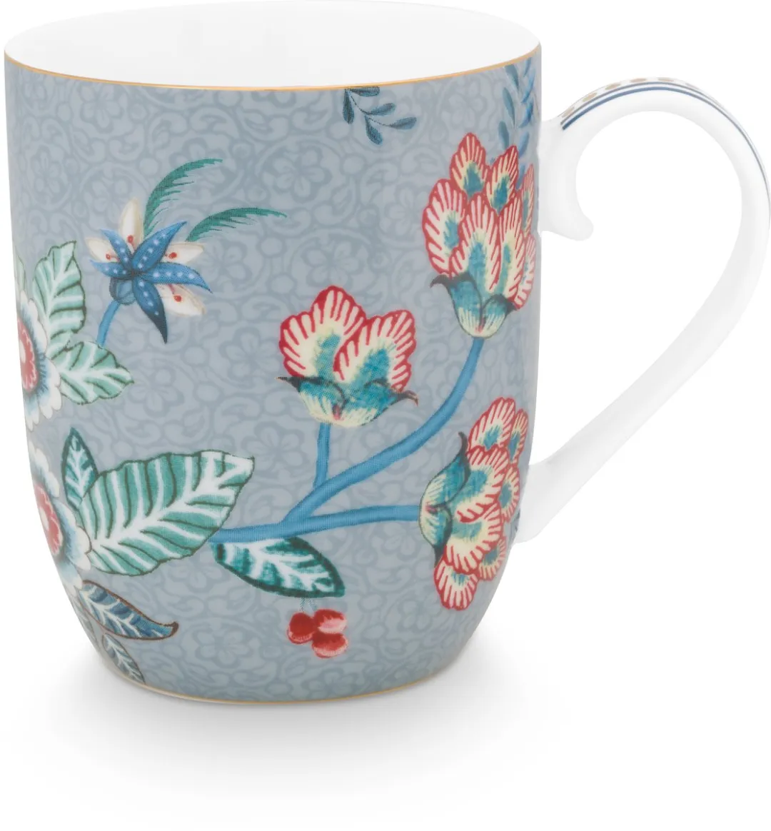 Pip Studio Flower Festival Mokken - 6 Stuks - 200ml - Veelkleurig