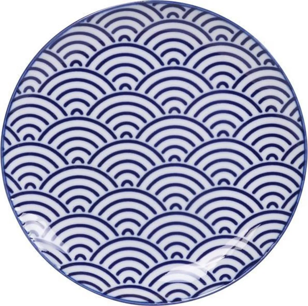 Tokyo Design Studio Nippon Blue Ontbijtbord 20.6cm