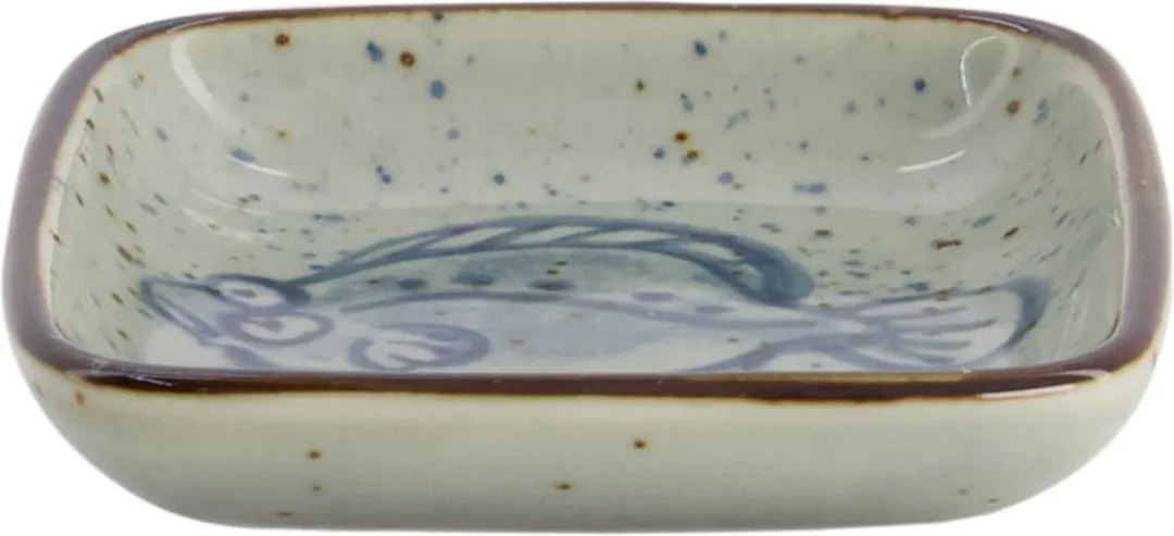 Tokyo Design Studio Vierkant Sausschaaltje 20610 - Blauw