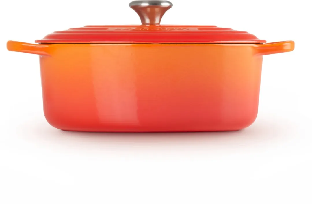 Le Creuset Braadpan Signature Ovaal 29cm - 4,7L Oranjerood - afbeelding 6 van 6