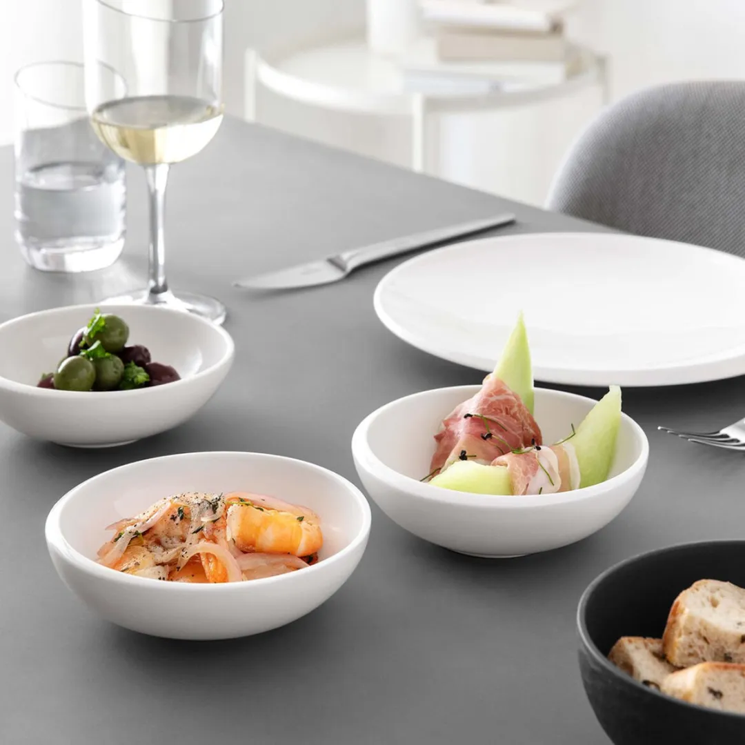 Villeroy & Boch NewMoon Kom - Ø13cm Wit